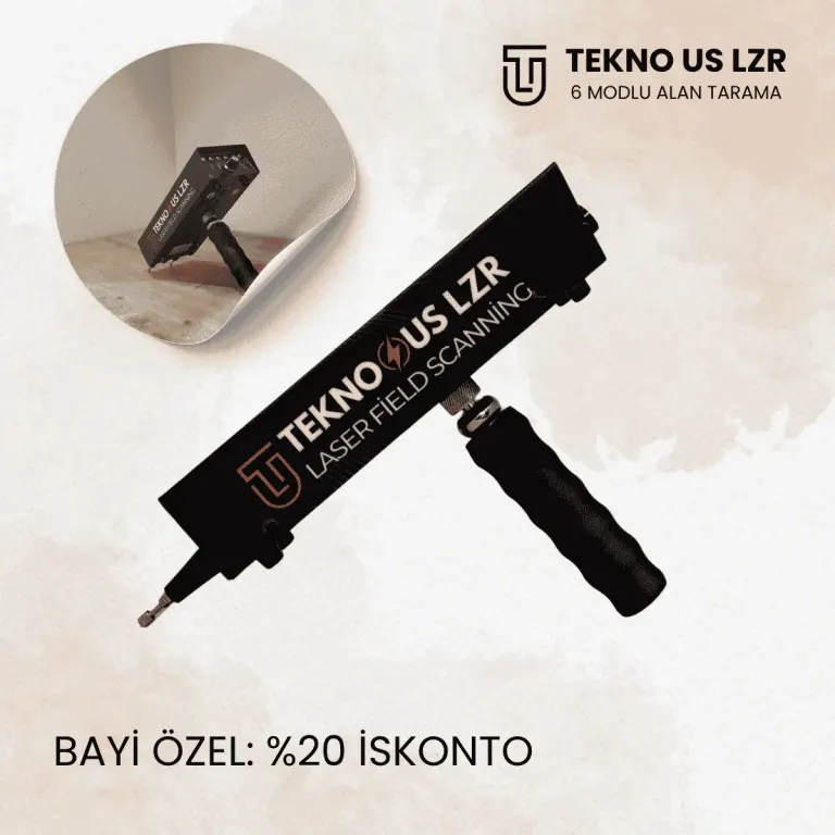 Bartın TEKNO US LZR lazerli alan tarama